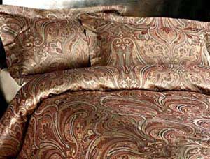 Постельное белье Paisley, cатин атлас