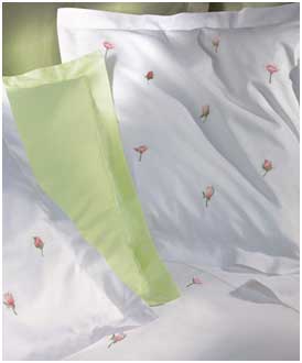 Постельное белье с вышивкой Luxury Nights Rose