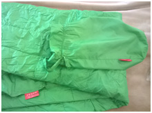 Дорожный пуховый плед KAUFFMANN, зеленый